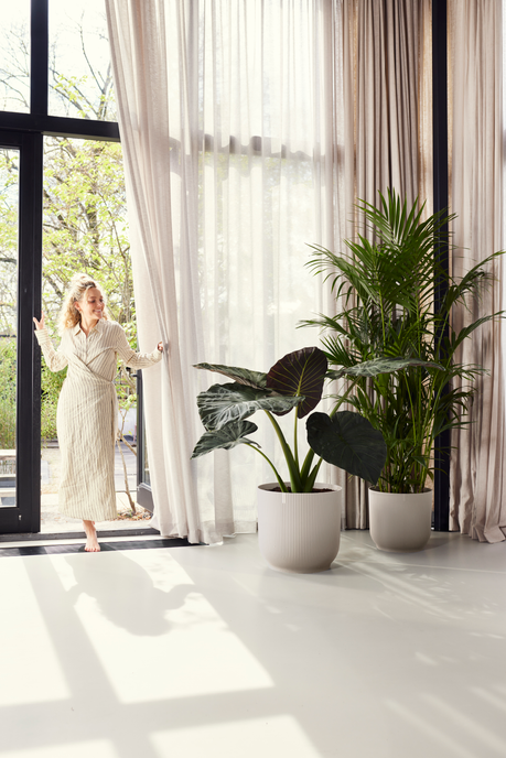 vibes fold rond 40cm linnen wit